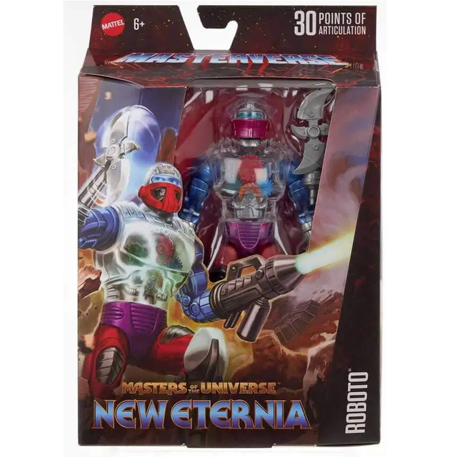 Masters of the Universe New Eternia Masterverse Action Figure Roboto 18cm