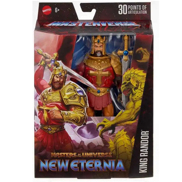 Masters of the Universe New Eternia Masterverse Action Figure King Randor 18cm