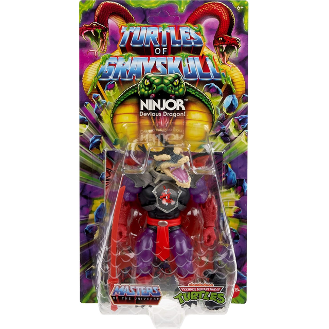 MOTU x TMNT: Turtles of Grayskull Action Figure Mutated Ninjor 14cm