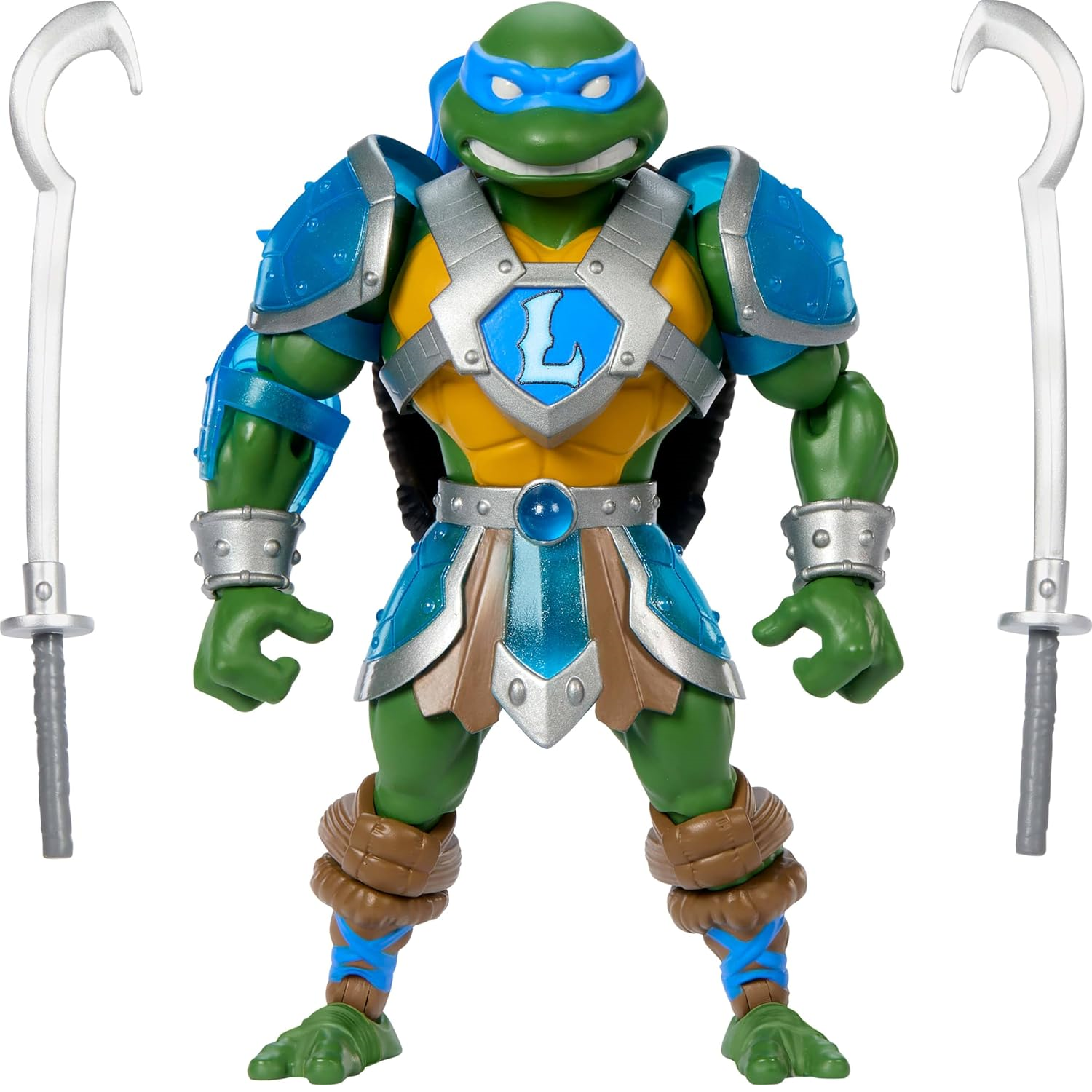 Mattel MOTU x TMNT Turtles of Grayskull Leonardo afbeelding