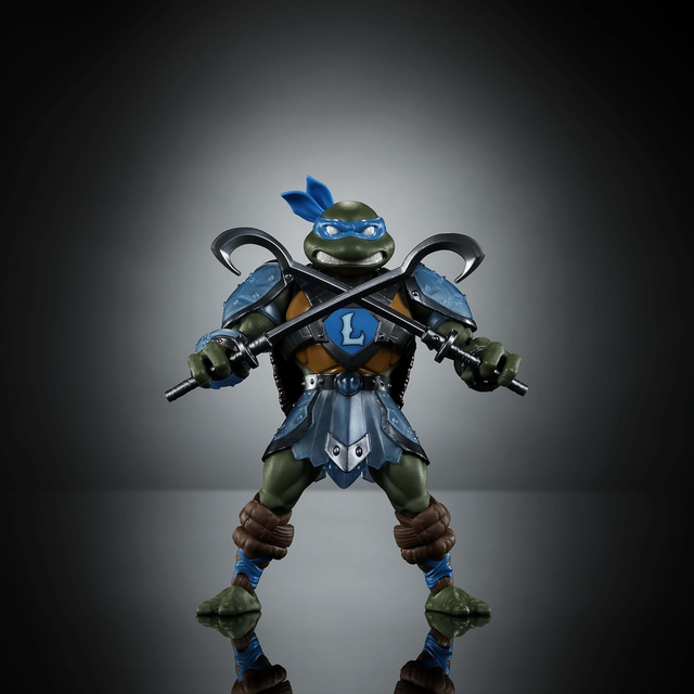 MOTU x TMNT: Turtles of Grayskull Action Figure Leonardo 14cm