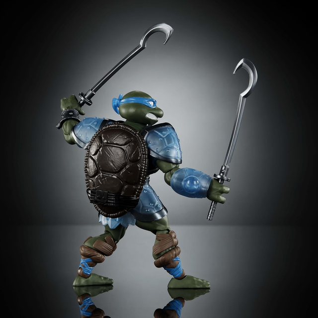 MOTU x TMNT: Turtles of Grayskull Action Figure Leonardo 14cm