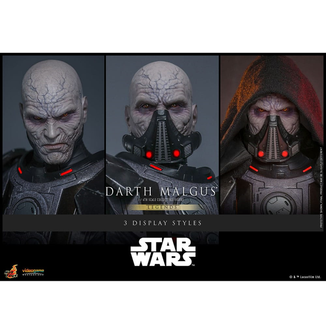 Star Wars Legends Videogame Masterpiece Action Figure 1/6 Darth Malgus 34cm