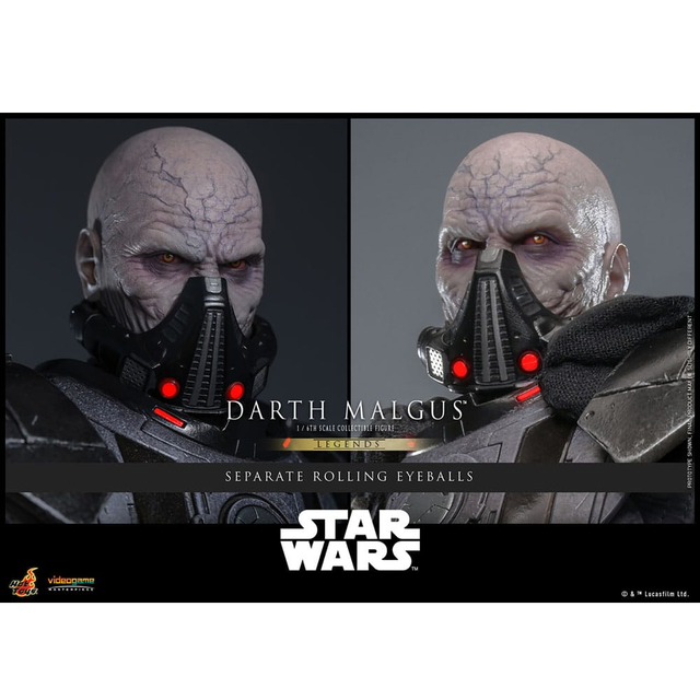 Star Wars Legends Videogame Masterpiece Action Figure 1/6 Darth Malgus 34cm