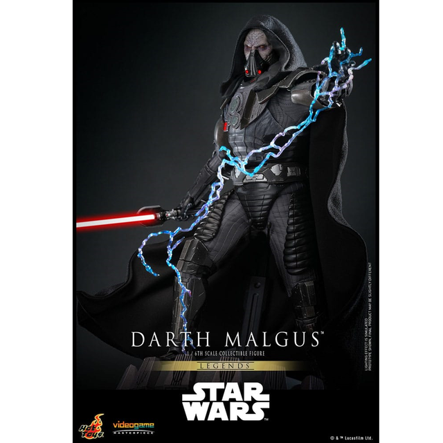 Star Wars Legends Videogame Masterpiece Action Figure 1/6 Darth Malgus 34cm