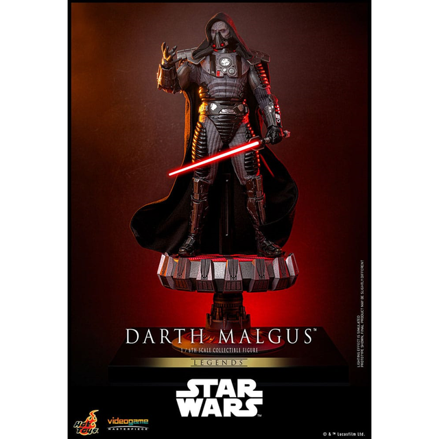 Star Wars Legends Videogame Masterpiece Action Figure 1/6 Darth Malgus 34cm