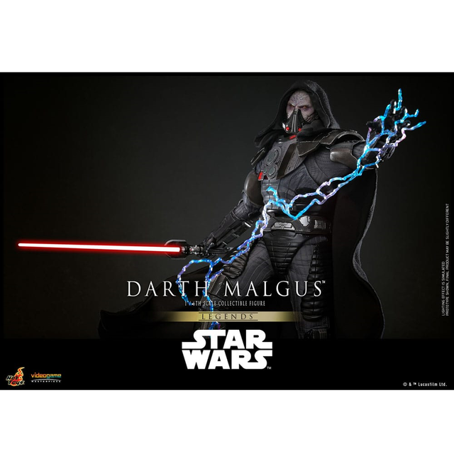 Star Wars Legends Videogame Masterpiece Action Figure 1/6 Darth Malgus 34cm