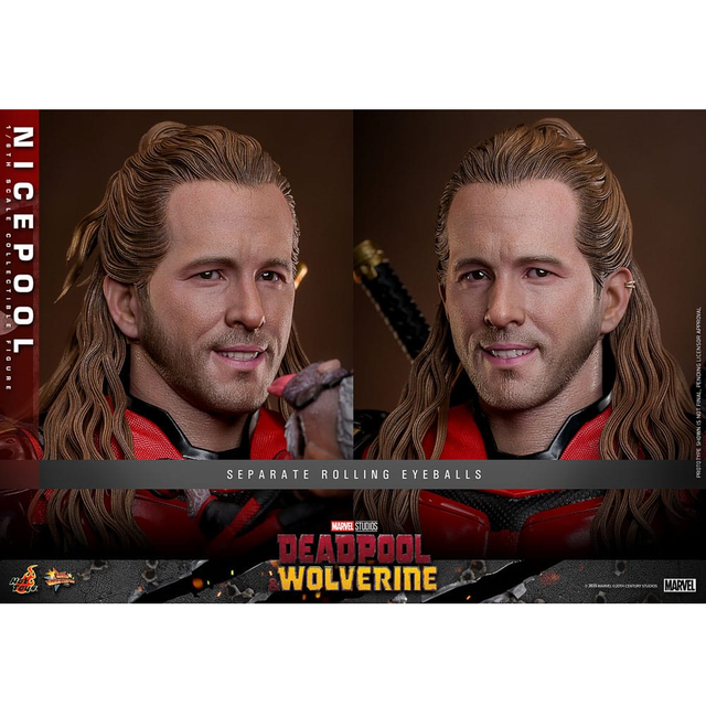 Deadpool & Wolverine Movie Masterpiece Action Figure 1/6 Nicepool 30cm Deadpool & Wolverine Movie Masterpiece Action Figure 1/6 Nicepool 30cm
