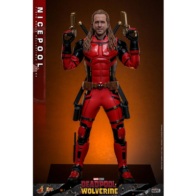 Deadpool & Wolverine Movie Masterpiece Action Figure 1/6 Nicepool 30cm Deadpool & Wolverine Movie Masterpiece Action Figure 1/6 Nicepool 30cm