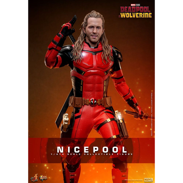 Deadpool & Wolverine Movie Masterpiece Action Figure 1/6 Nicepool 30cm Deadpool & Wolverine Movie Masterpiece Action Figure 1/6 Nicepool 30cm