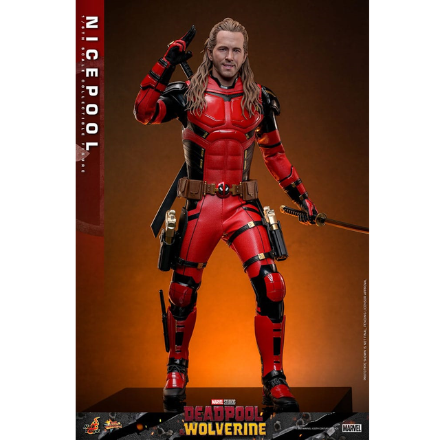 Deadpool & Wolverine Movie Masterpiece Action Figure 1/6 Nicepool 30cm Deadpool & Wolverine Movie Masterpiece Action Figure 1/6 Nicepool 30cm
