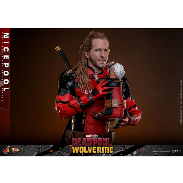 Deadpool & Wolverine Movie Masterpiece Action Figure 1/6 Nicepool 30cm Deadpool & Wolverine Movie Masterpiece Action Figure 1/6 Nicepool 30cm