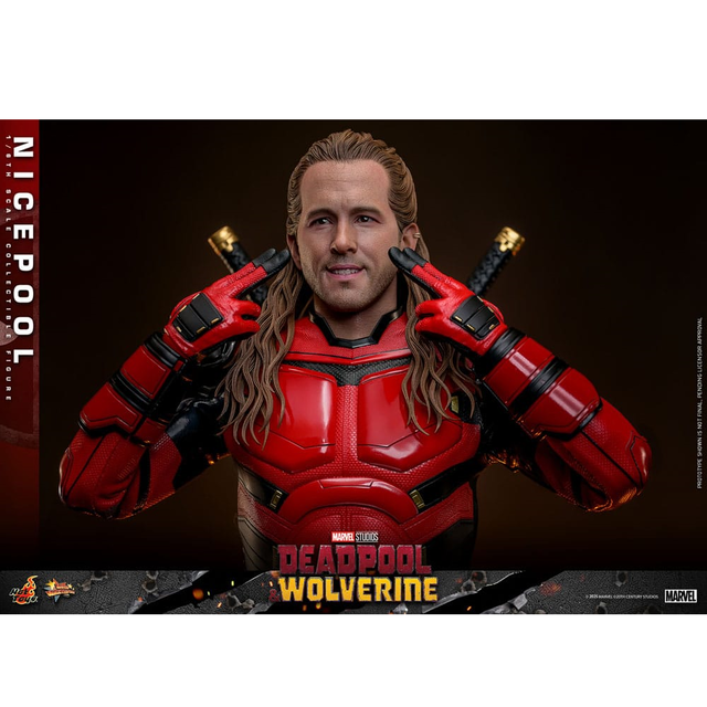 Deadpool & Wolverine Movie Masterpiece Action Figure 1/6 Nicepool 30cm Deadpool & Wolverine Movie Masterpiece Action Figure 1/6 Nicepool 30cm
