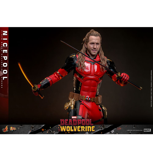 Deadpool & Wolverine Movie Masterpiece Action Figure 1/6 Nicepool 30cm Deadpool & Wolverine Movie Masterpiece Action Figure 1/6 Nicepool 30cm