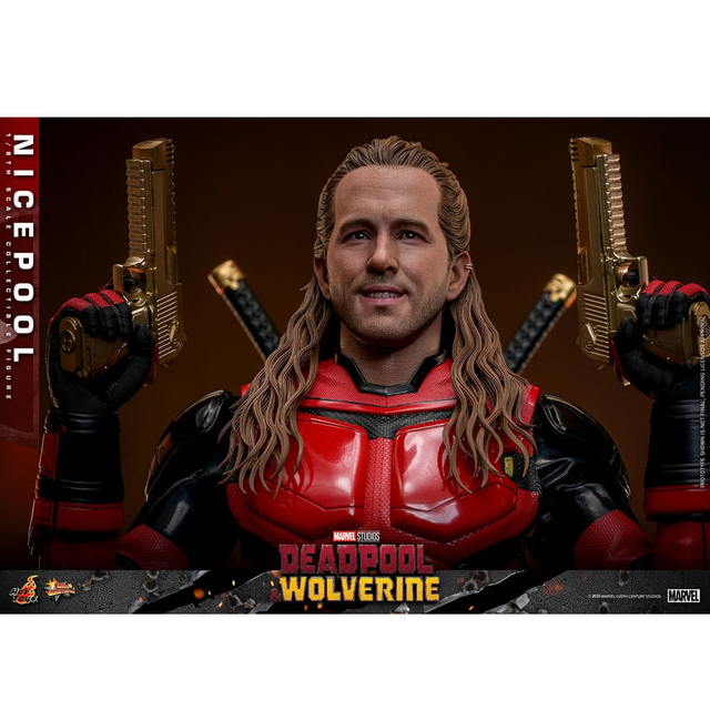 Deadpool & Wolverine Movie Masterpiece Action Figure 1/6 Nicepool 30cm Deadpool & Wolverine Movie Masterpiece Action Figure 1/6 Nicepool 30cm