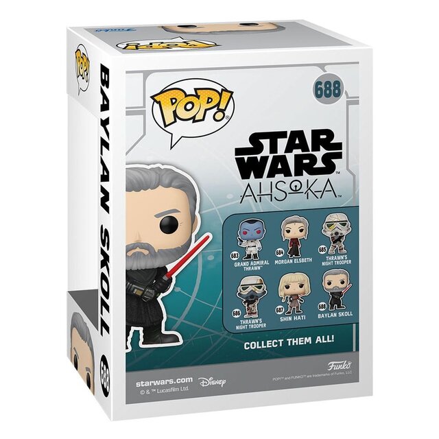 POP! Star Wars: Ahsoka Baylan Skoll Bobblehead 9cm