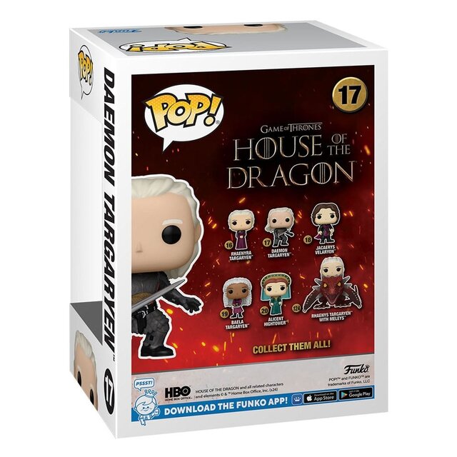 POP! House of the Dragon Daemon Targaryen Vinyl Figure 9cm