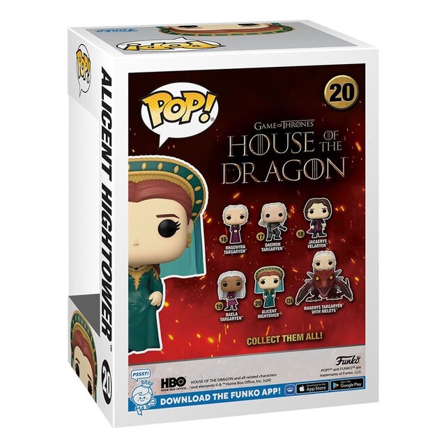 POP! House of the Dragon Allicent Hightower Vinyl Figure 9cm