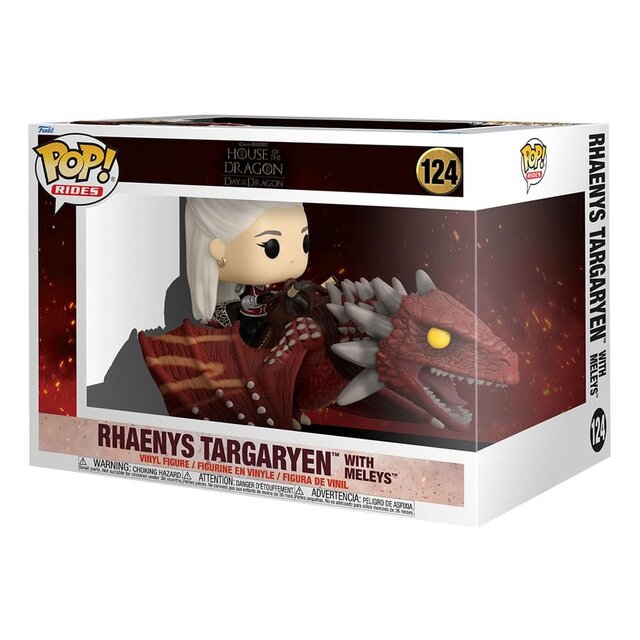 POP! House of the Dragon Rhaenys Targaryen with Meleys Vinyl Figure