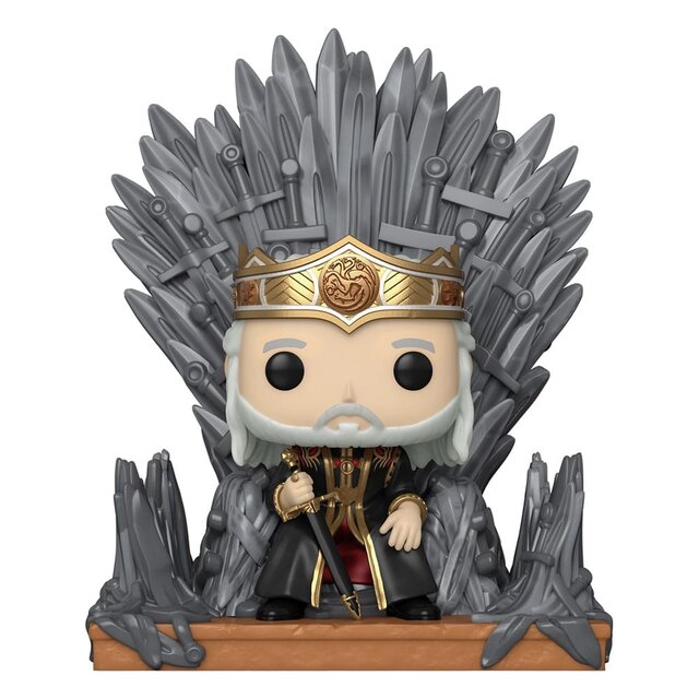 POP! House of the Dragon Viserys on Throne Vinyl Figure POP! House of the Dragon Viserys on Throne Vinyl Figure