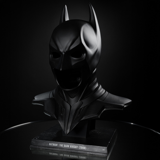 DC Direct 1/1 Replica Batman the Dark Knight Cowl 53cm