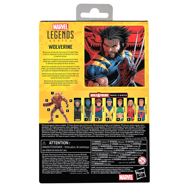 X-Men Marvel Legends Wolverine (BAF: Marvel's Nemesis) action figure 15cm X-Men Marvel Legends Wolverine (BAF: Marvel's Nemesis) action figure 15cm