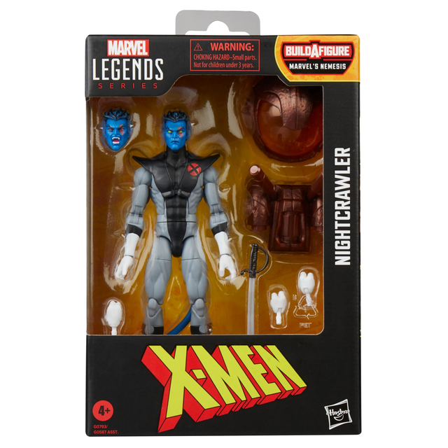 X-Men Marvel Legends Nightcrawler (BAF: Marvel's Nemesis) action figure 15cm