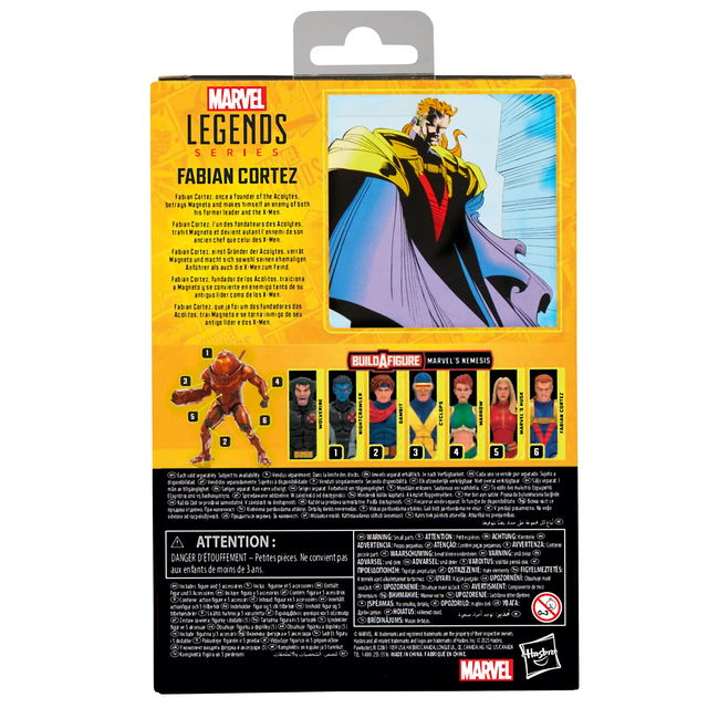 X-Men Marvel Legends Fabian Cortez (BAF: Marvel's Nemesis) action figure 15cm X-Men Marvel Legends Fabian Cortez (BAF: Marvel's Nemesis) action figure 15cm