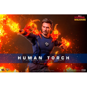 Deadpool & Wolverine Movie Masterpiece Action Figure 1/6 Human Torch 31cm