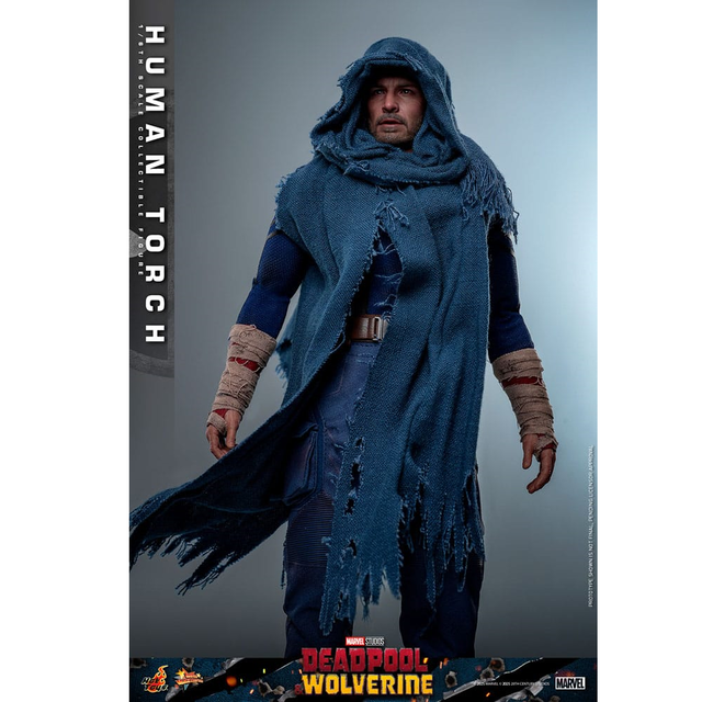Deadpool & Wolverine Movie Masterpiece Action Figure 1/6 Human Torch 31cm