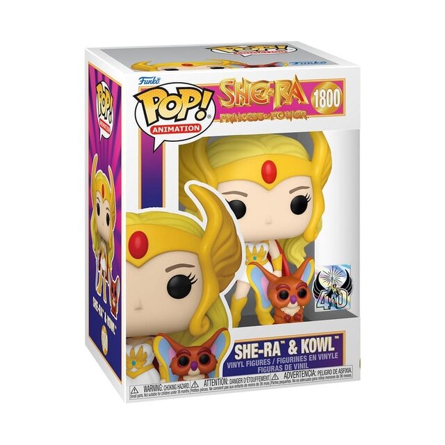 POP! Masters of The Universe Vinyl Figure She-Ra & Kowl 9cm