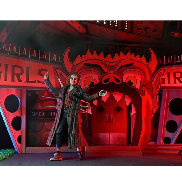 Beetlejuice (1988) Diorama Trenchcoat with Spikes Dantes Inferno Room Deluxe Set Beetlejuice (1988) Diorama Trenchcoat with Spikes Dantes Inferno Room Deluxe Set