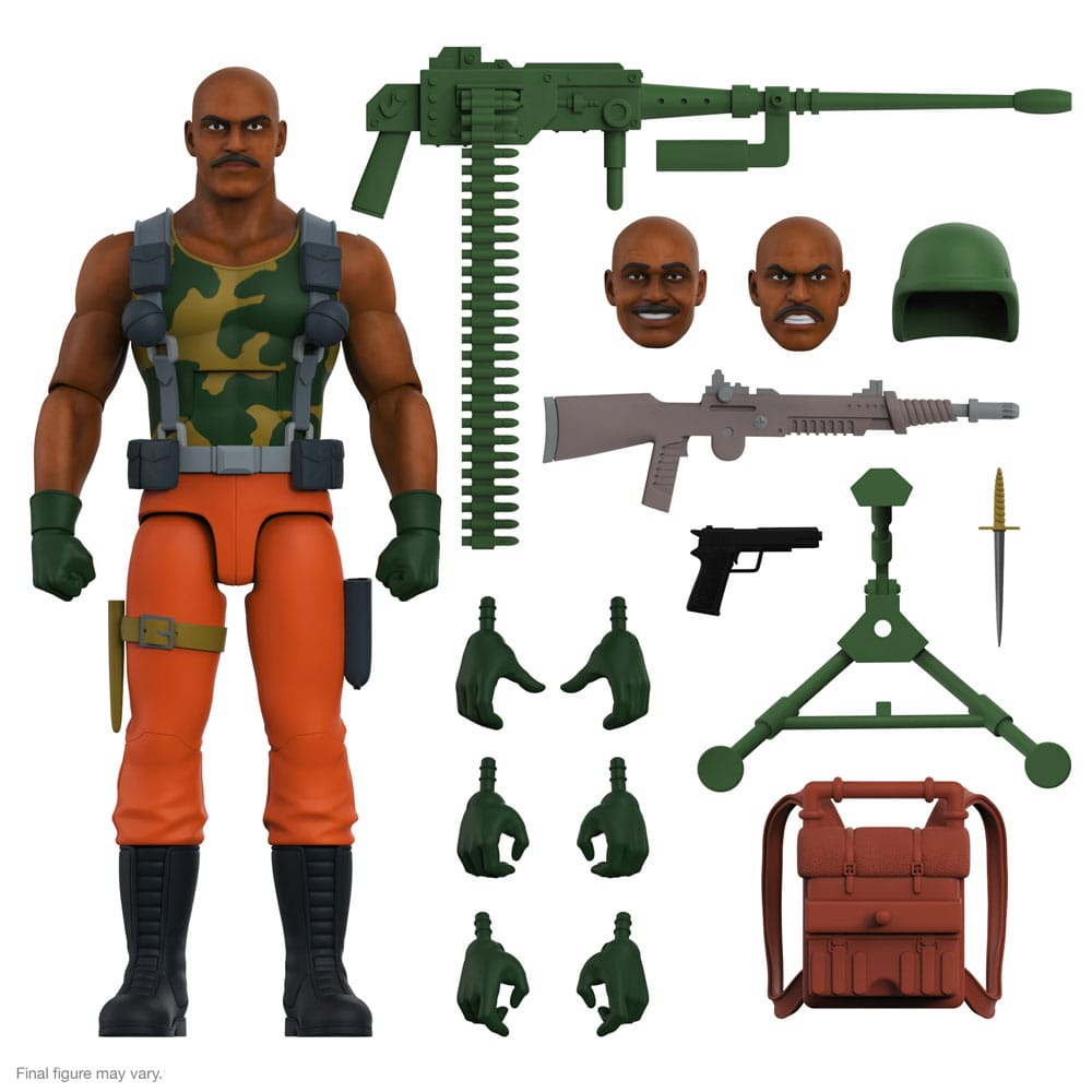 Super7 GI Joe Ultimates Roadblock afbeelding