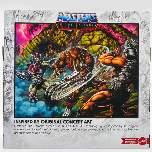 Masters of the Universe Origins Sketch Book Series 2-Pack Horde Invasion 14cm Masters of the Universe Origins Sketch Book Series 2-Pack Horde Invasion 14cm