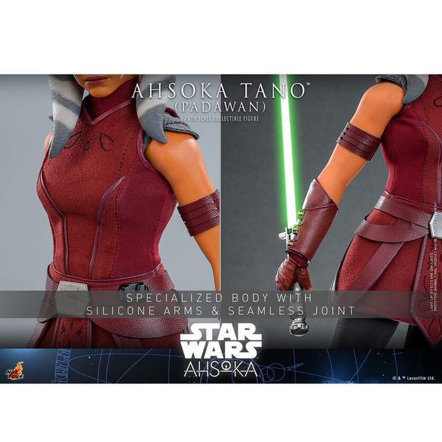 Star Wars: Ahsoka Action Figure 1/6 Ahsoka Tano (Padawan) 27cm
