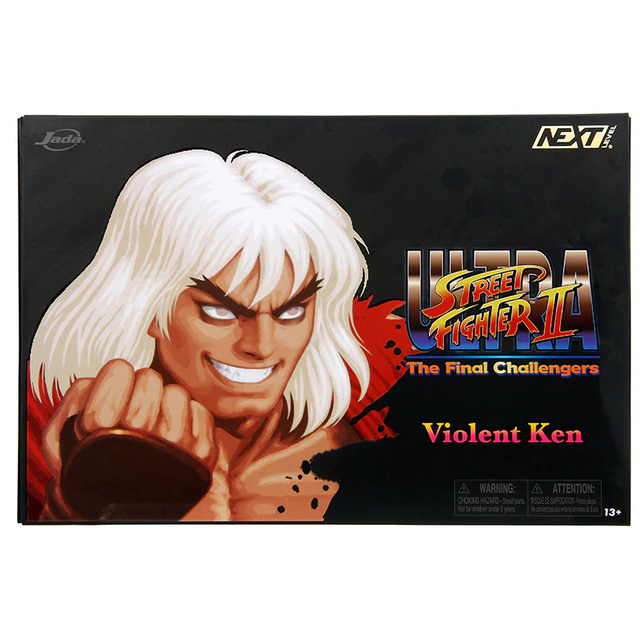 Ultra Street Fighter II: The Final Challengers Action Figure Violent Ken Deluxe (Exclusive) 15cm