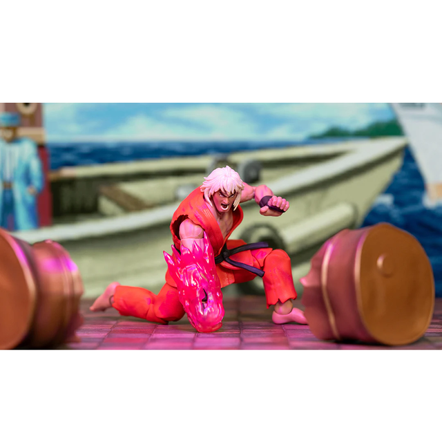 Ultra Street Fighter II: The Final Challengers Action Figure Violent Ken Deluxe (Exclusive) 15cm