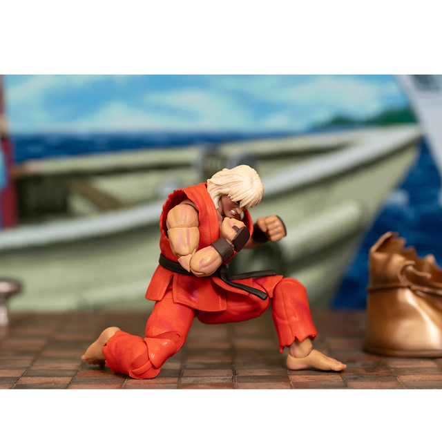 Ultra Street Fighter II: The Final Challengers Action Figure Violent Ken Deluxe (Exclusive) 15cm
