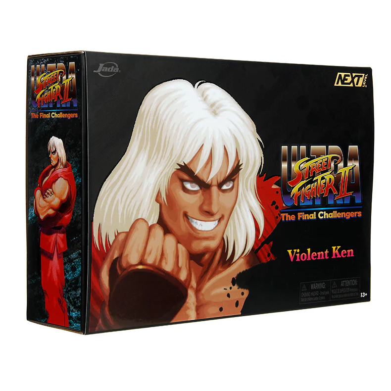 Jada Toys Ultra Street Fighter II Violent Ken Deluxe afbeelding