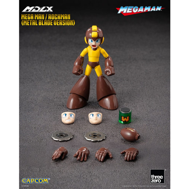 Mega Man MDLX Action Figure Mega Man (Metal Blade Version) 10cm