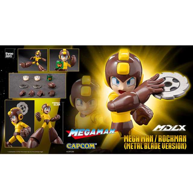 Mega Man MDLX Action Figure Mega Man (Metal Blade Version) 10cm