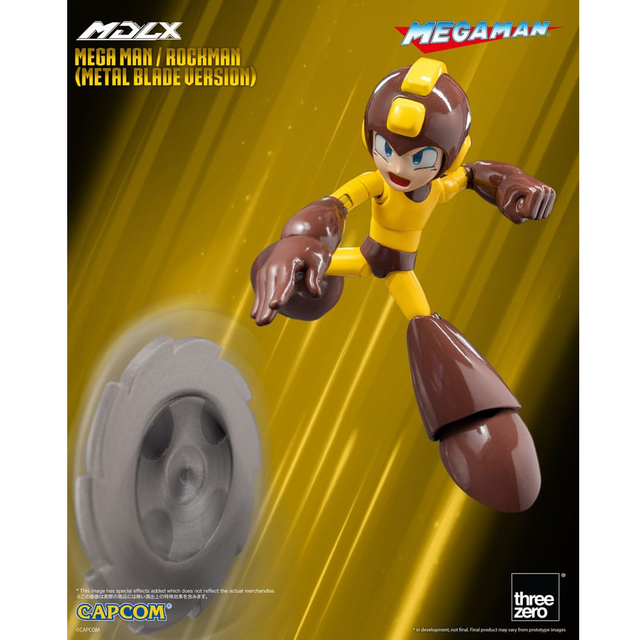 Mega Man MDLX Action Figure Mega Man (Metal Blade Version) 10cm