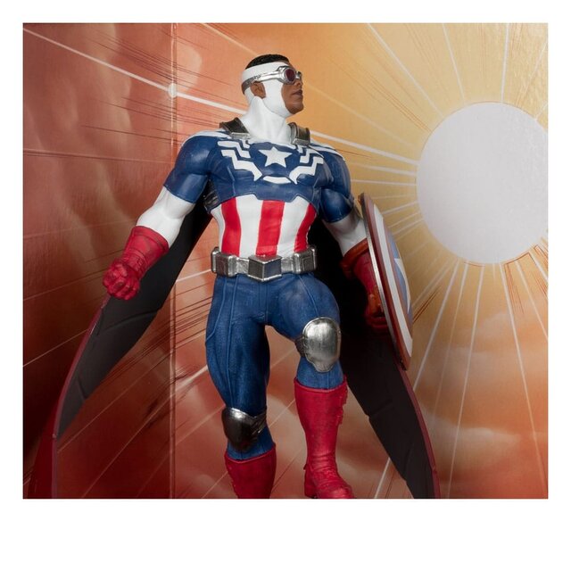 Marvel Collection PVC Statue 1/10 Captain America (All-New Captain America #1) 17cm Marvel Collection PVC Statue 1/10 Captain America (All-New Captain America #1) 17cm