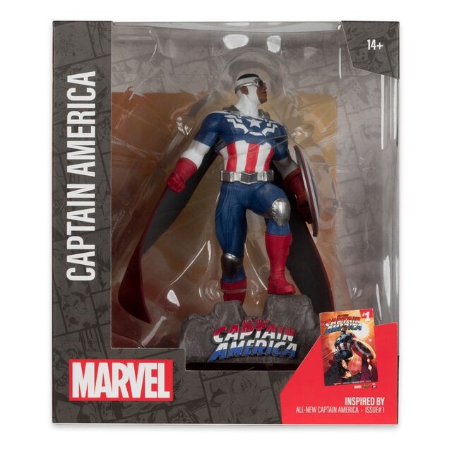 Marvel Collection PVC Statue 1/10 Captain America (All-New Captain America #1) 17cm Marvel Collection PVC Statue 1/10 Captain America (All-New Captain America #1) 17cm