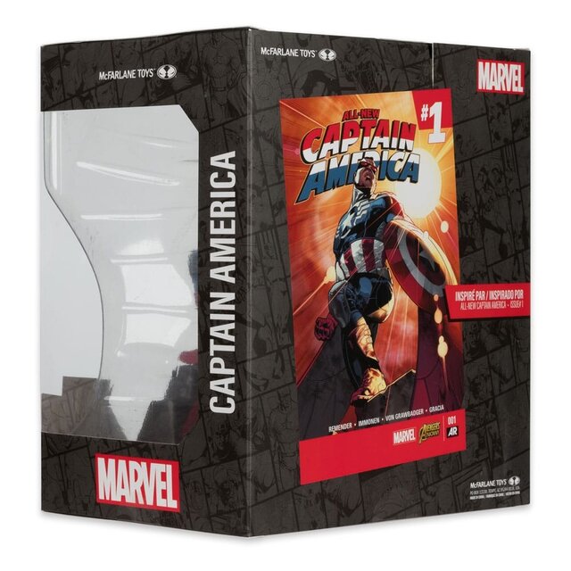 Marvel Collection PVC Statue 1/10 Captain America (All-New Captain America #1) 17cm Marvel Collection PVC Statue 1/10 Captain America (All-New Captain America #1) 17cm