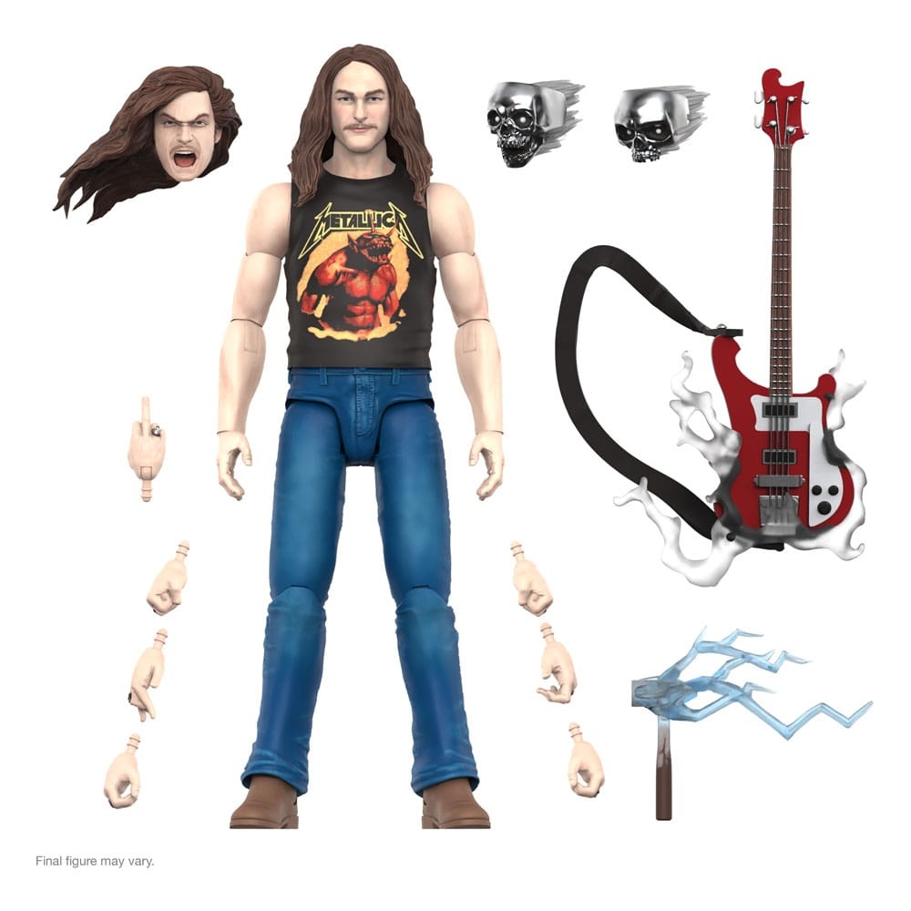 Super7 Ultimates Cliff Burton Action Figure afbeelding