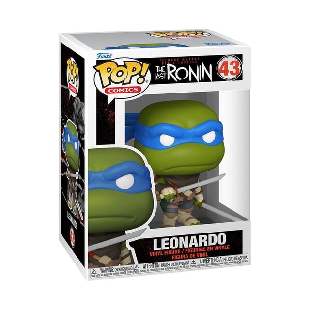 POP! Teenage Mutant Ninja Turtles the Last Ronin Leonardo Vinyl Figure 9cm