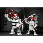 Teenage Mutant Ninja Turtles (Mirage Comics) Action Figures 2-Pack Black and White First Turtles 18cm Teenage Mutant Ninja Turtles (Mirage Comics) Action Figures 2-Pack Black and White First Turtles 18cm