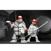 Teenage Mutant Ninja Turtles (Mirage Comics) Action Figures 2-Pack Black and White First Turtles 18cm Teenage Mutant Ninja Turtles (Mirage Comics) Action Figures 2-Pack Black and White First Turtles 18cm