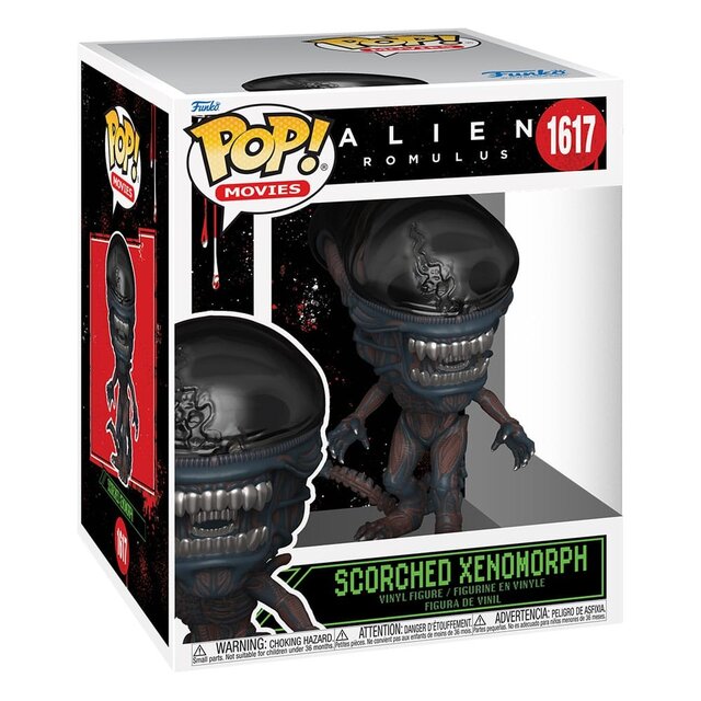 Alien Romulus Super Sized POP! Movies Vinyl Figure Scorched Xenomorph 15cm